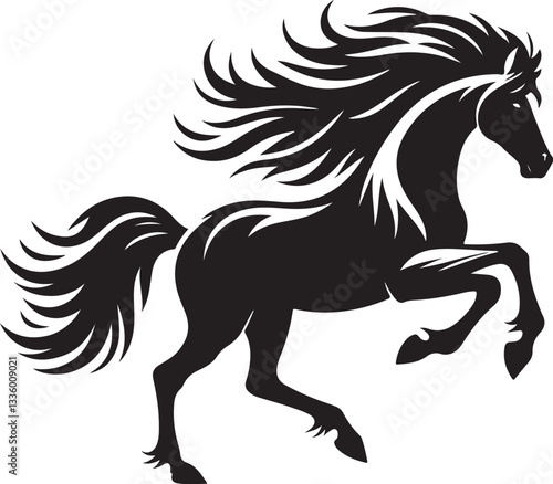 Majestic Running Horse Vector Pack