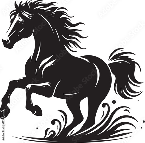 Majestic Running Horse Vector Pack