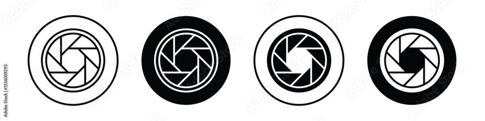 Aperture vectors icons graphics pack Aperture vectors icons graphics pack