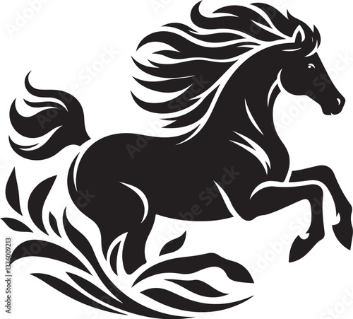 Majestic Running Horse Vector Pack