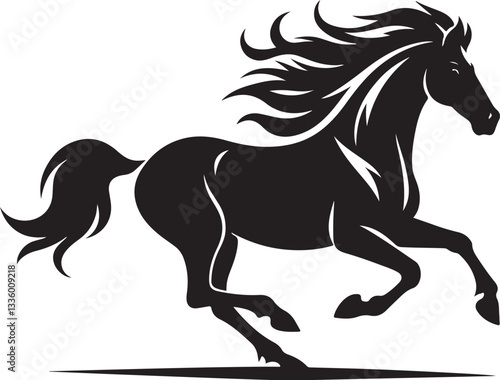 Majestic Running Horse Vector Pack