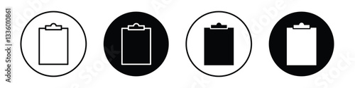 Clipboard vectors icons graphics pack
