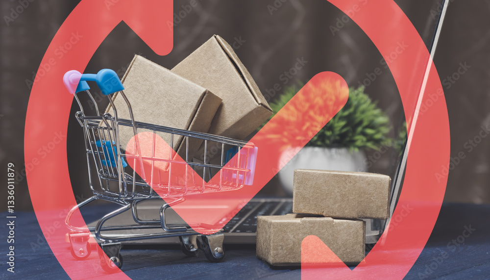 Online Shopping Challenges: A Visual Representation of E-commerce Obstacles, Rejections, and Consumer Frustrations in Digital Transactions
