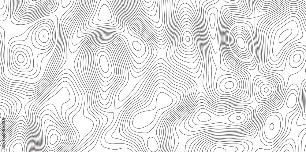 Abstract Topographic Map in Contour Line Light Topographic White seamless texture. Topography map pattern, Geographic curved, vector illustration. Abstract Topographic Map in Contour Line Light Topographic White seamless texture. Topography map pattern, Geographic curved, vector illustration.