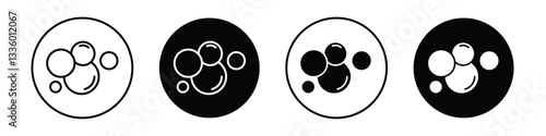 Foam vectors icons graphics pack