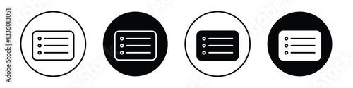 Menu list button vectors icons graphics pack