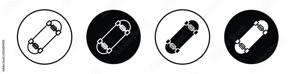 Skateboard vectors icons graphics pack Skateboard vectors icons graphics pack