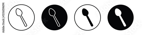 Spoon vectors icons graphics pack