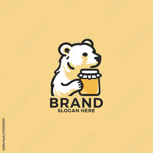 Polar Bear Honey Brand Logo