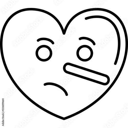 Liar Heart Icon