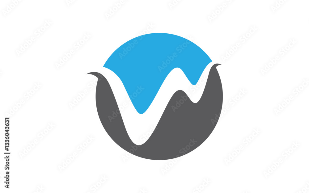 Water wave liquid vector Logo illustration design V1.22 Water wave liquid vector Logo illustration design V1.22