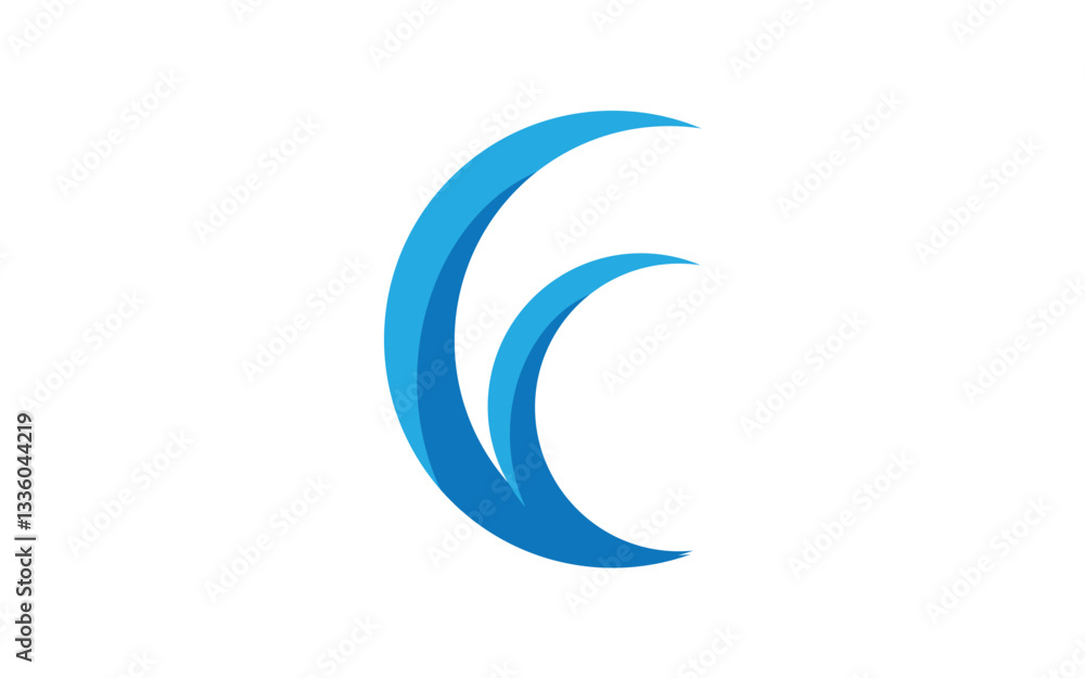 Water wave liquid vector Logo illustration design V1.44 Water wave liquid vector Logo illustration design V1.44
