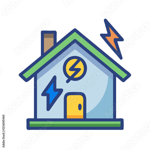 House powered by clean energy