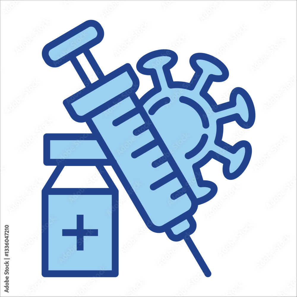 Vaccination Icon Single Vector Collection Vaccination Icon Single Vector Collection