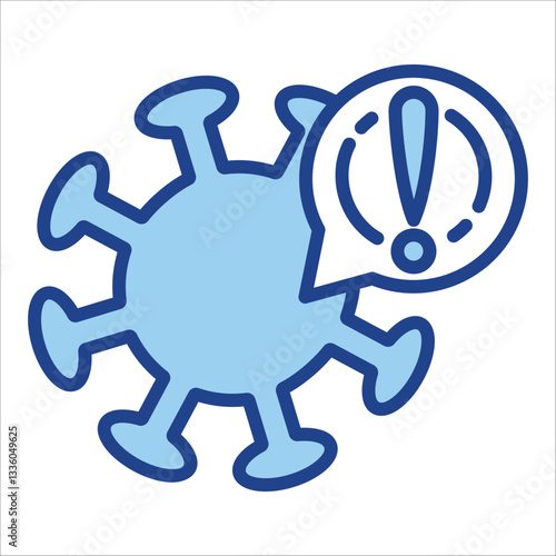 Virus Icon Single Vector Collection 