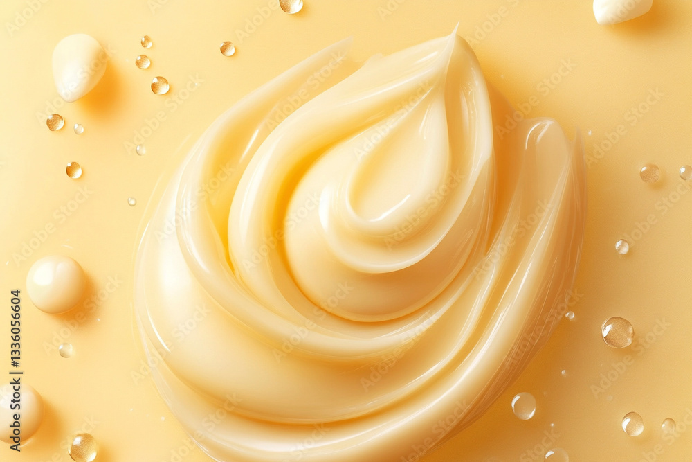 モイスチャークリームの背景　Generated image