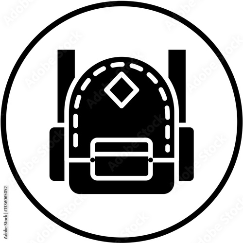 Vector Design Bagpack Icon Style