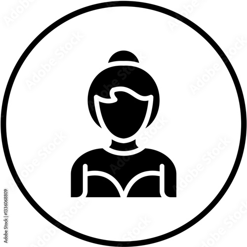Vector Design Bride Icon Style
