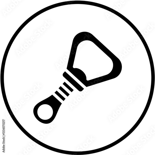 Vector Design Bottle Opener Icon Style