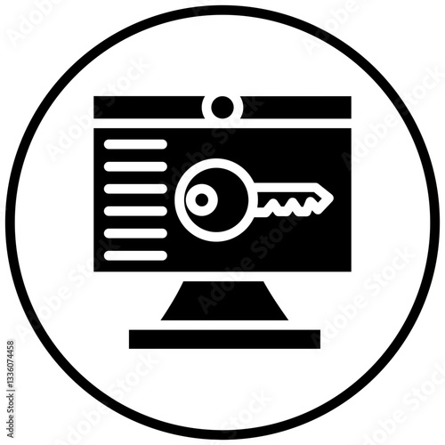 Vector Design Keylogger Icon Style