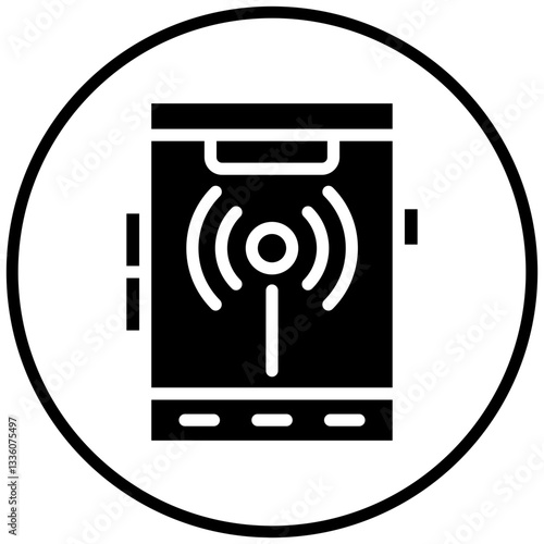 Vector Design Mobile Hotspot Icon Style