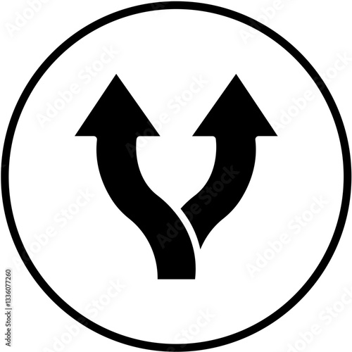 Vector Design Split Icon Style