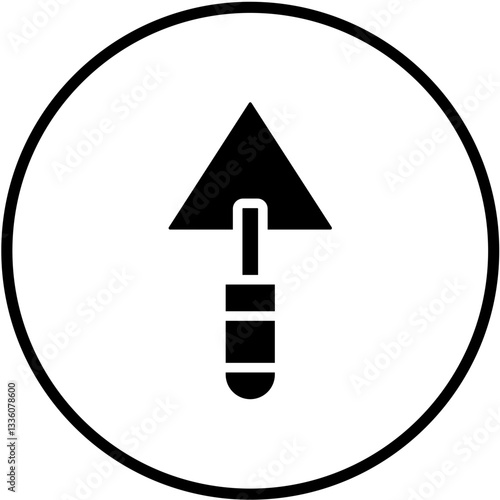 Trowel Vector Design Icon Style