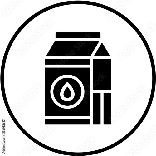 Milk Vector Design Icon Style