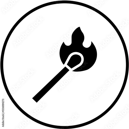 Vector Design Matches Icon Style