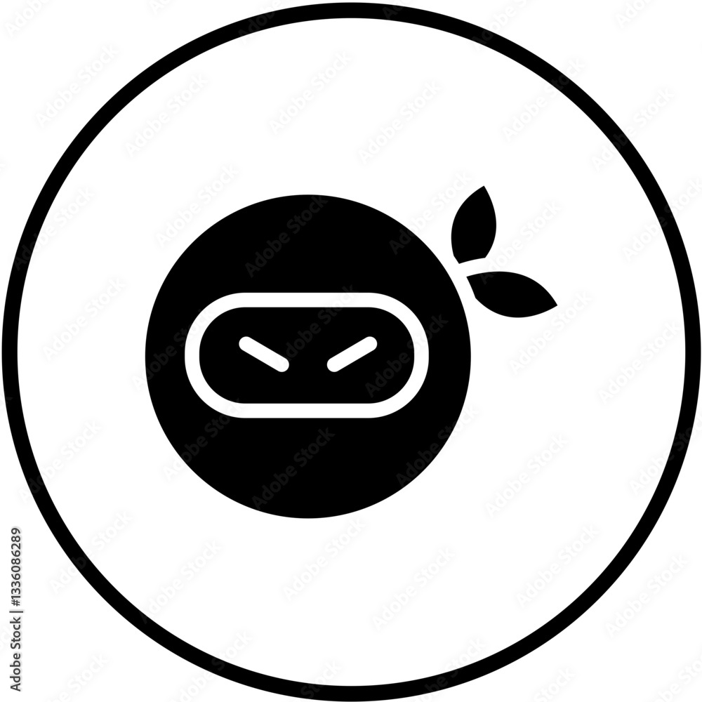 Vector Design Ninja Icon Style Vector Design Ninja Icon Style