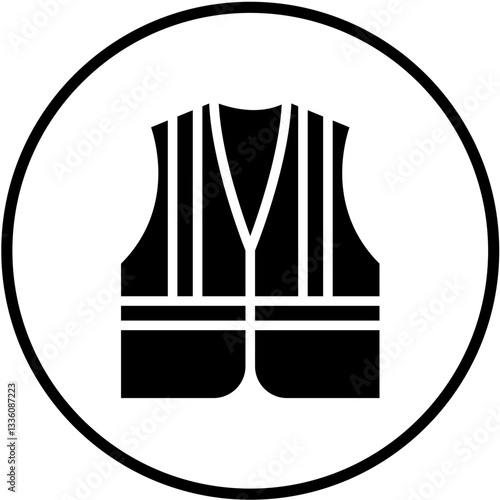 Vector Design Vest Icon Style