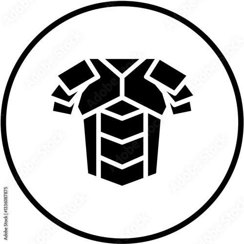 Vector Design Armor Icon Style