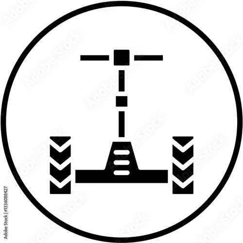 Vector Design Segway Icon Style