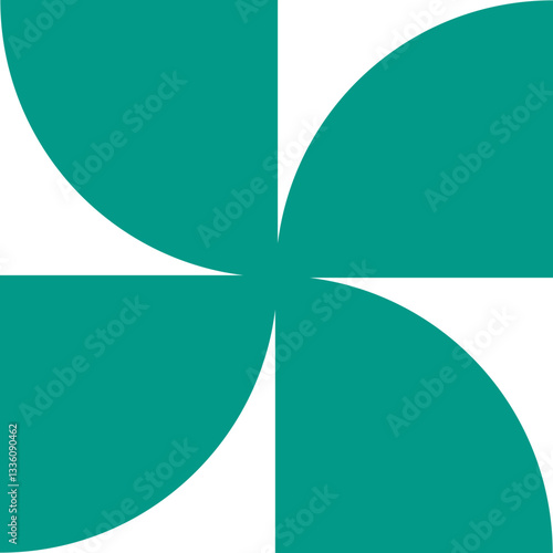 Bauhaus Geometric Illustration