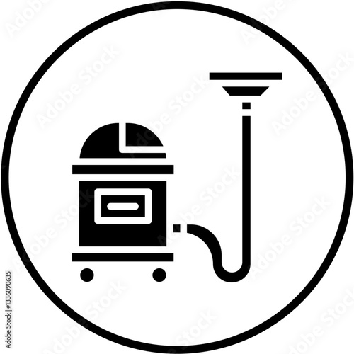 Vector Design Vacuum Interior Icon Style
