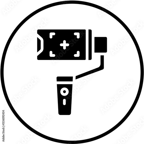 Vector Design Gimbal Icon Style