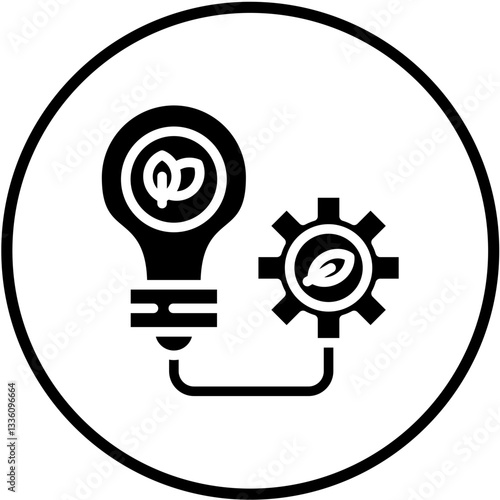 Vector Design Sustainable Energy Icon Style