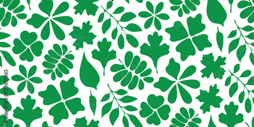 Vector seamless  seamless pattern , The design should highlight the graceful curves of the fronds with a refined, minimalist approach, ideal for high-end interior design or fashion textiles.Modern sty