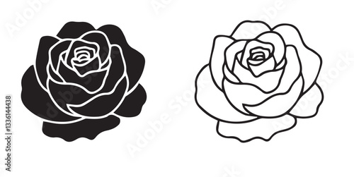 Vector illustration of three wise men with a lion and eagle surrounded by a seamless floral pattern of roses, leaves, and petals in a vintage style