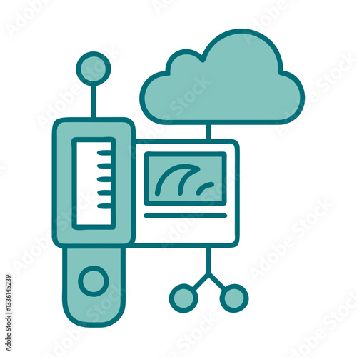 Smart Weather Station Icon