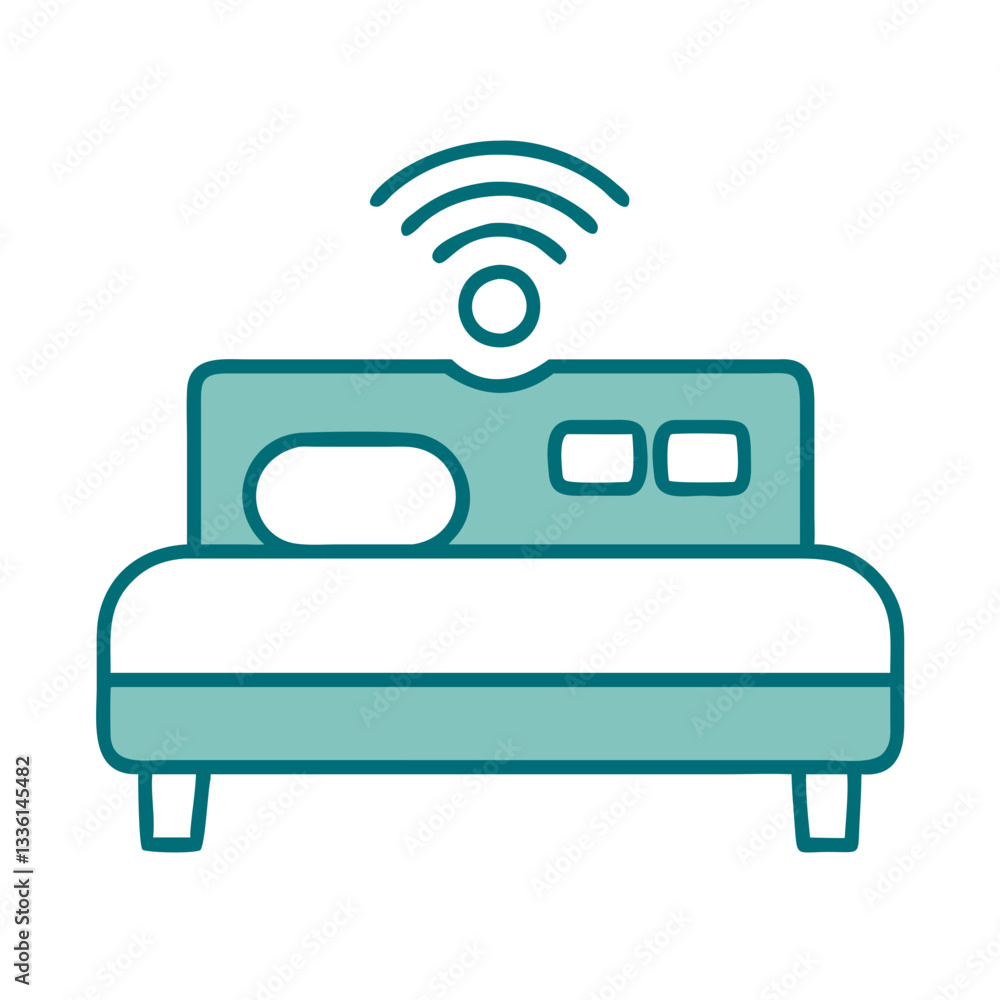 Smart Bed Icon Smart Bed Icon