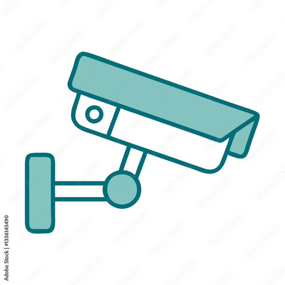 Smart Security Camera Icon Smart Security Camera Icon
