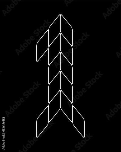 Outline Number 1 Minimalist vectors. This design is suitable for t-shirt, gamer, sports, construction, architecture, baseball, basketball, motorsport, sports car, motocross, etc.