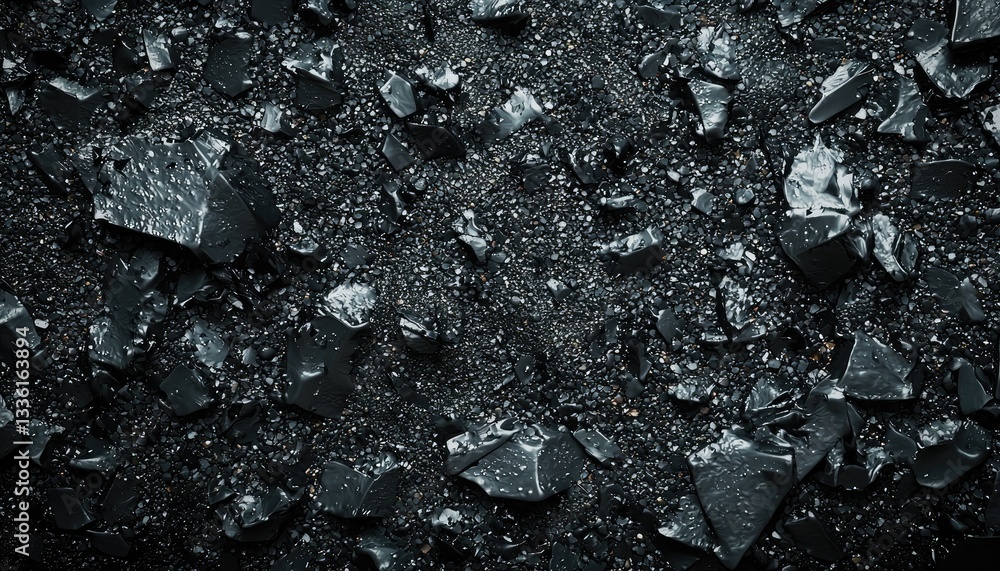 custom made wallpaper toronto digitalA close up view of dark broken rock surfaces