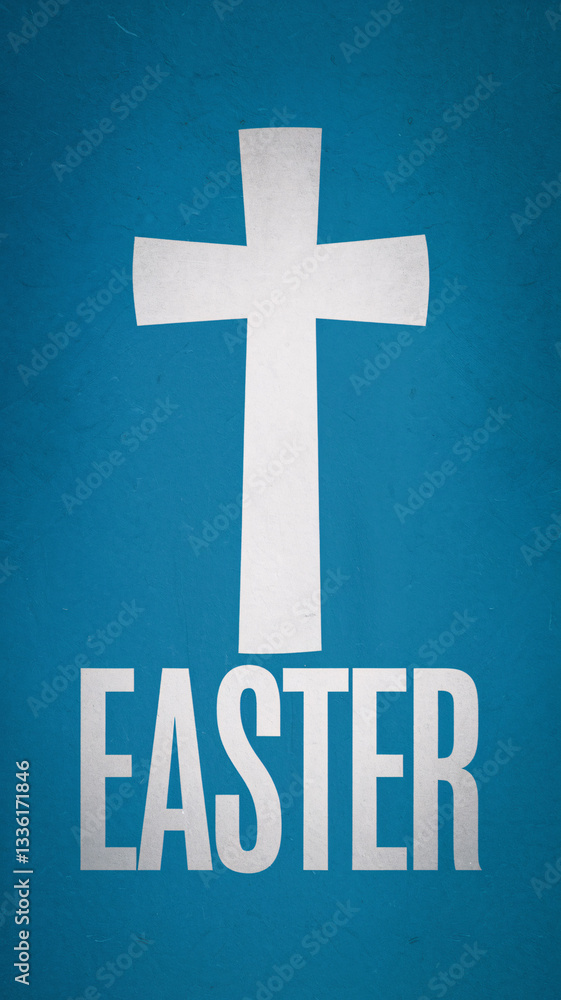 Obraz premium Easter Cross