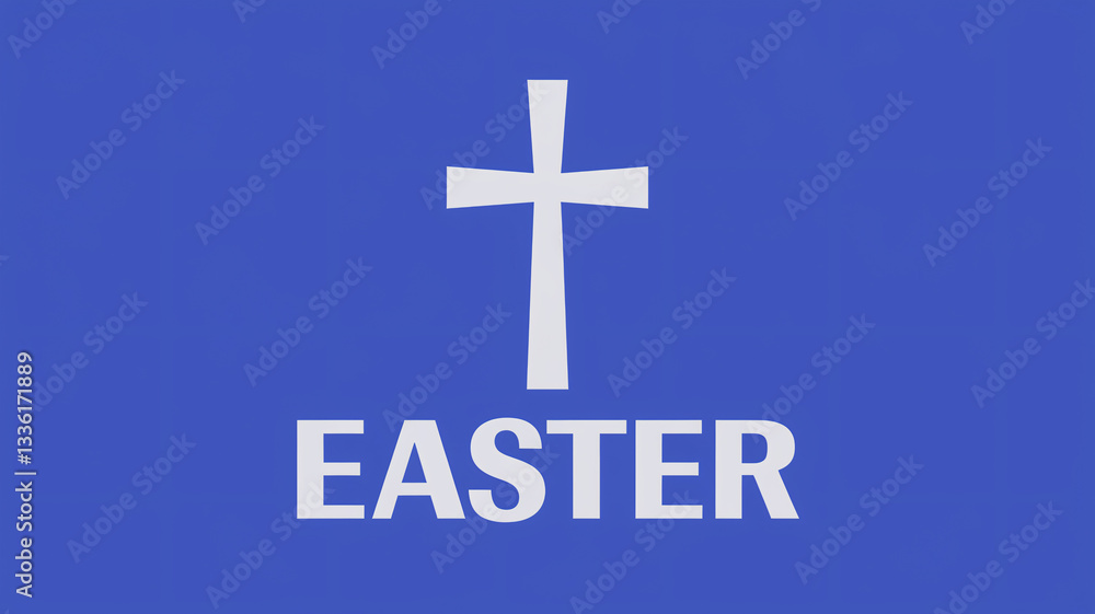 Fototapeta premium Easter Cross