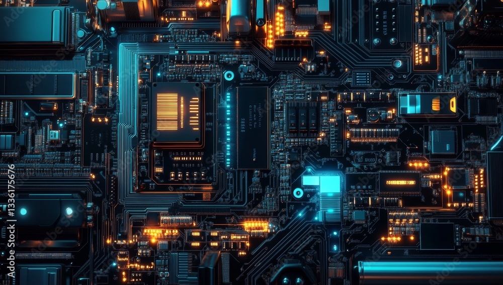 Intricate Circuit Board Design Intricate Circuit Board Design