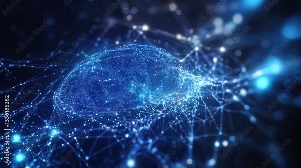 AIPowered Digital Brain Scanning Futuristic Dataf Fi竜-Paced视片Aig F B-Effe- Jing. AIPowered Digital Brain Scanning Futuristic Dataf Fi竜-Paced视片Aig F B-Effe- Jing.