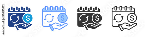 Mrr icon set multiple style collection