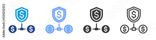 Principal icon set multiple style collection